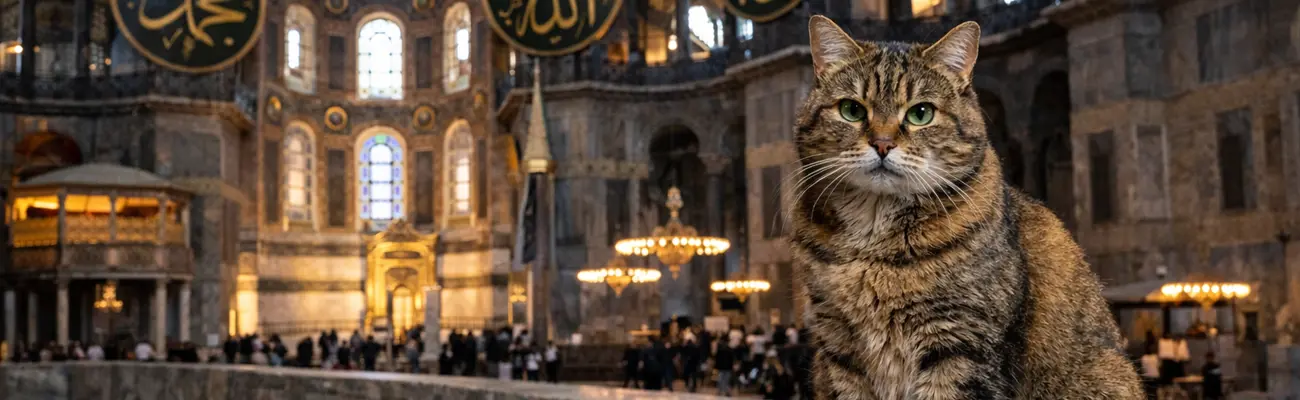 Ayasofya'nın Efsane Kedisi Gli'den İlhamla